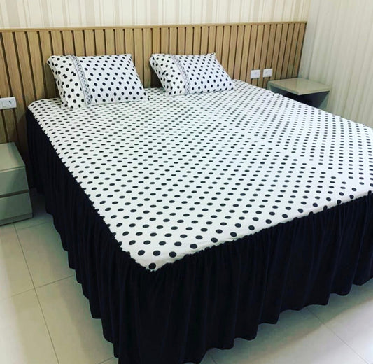 COlcha Lençol  Babado Casal