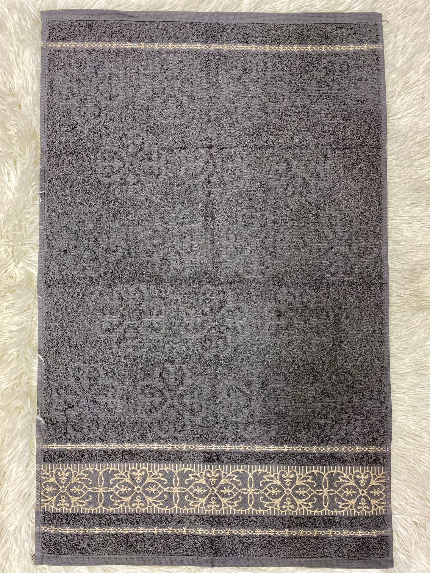 Toalha de banho, cinza, 150 x 0.75, 100% algodão, munique