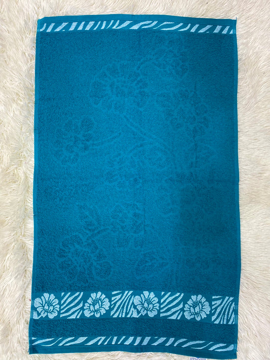 Toalha de banho, azul turquesa, 150 x 0.75, 100% algodão, paris