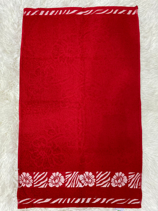 Toalha de banho, vermelho, 150 x 0.75, 100% algodão, paris