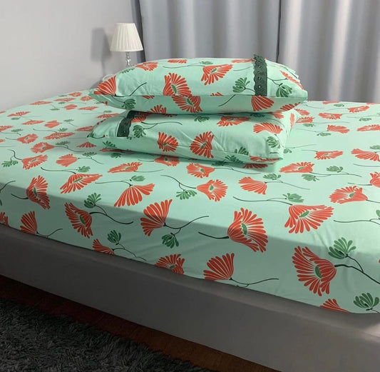 Lençol Estampado  Fio 30 Penteado