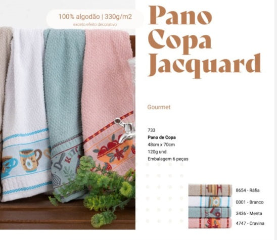Pano de Prato Jacquard